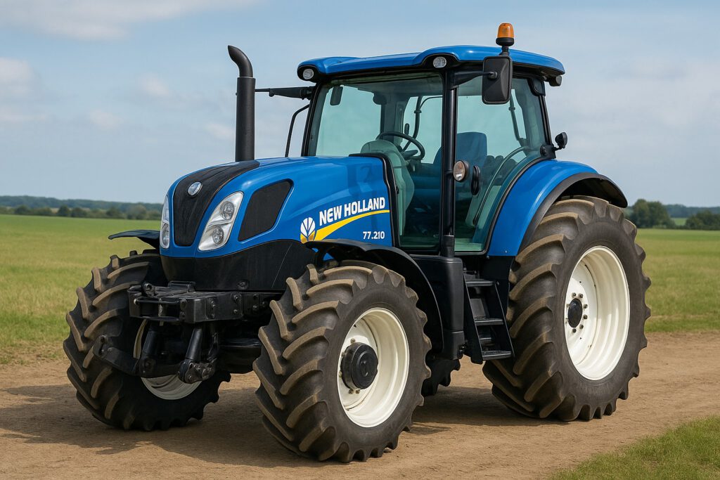 New Holland Traktor T7.210 auf dem Feld